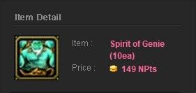 knight online genie fiyatı